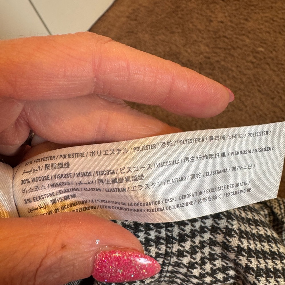 2 FOR $20Holluster Plaid Jumper Suspenders Pinafore Skirt Overalls School Girl S - Picture 6 of 10